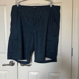 Lee Men's Dark Blue Cargo Shorts